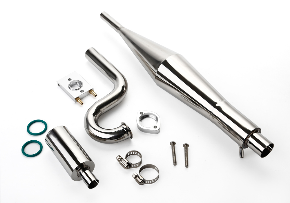 Exhaust Tuned Pipe for RC Gas Boat/Zenoah Engine 26cc33cc with