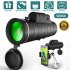 50X60 Zoom HD Lens BaK4 Monocular Telescope Day/Night Vision+Phone Clip+Tripod