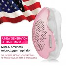 PINK REUSABLE FACE MASK DISPOSABLE DENTAL DUST HEPA FILTER M2 VS N95 MASK