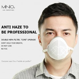 MINIO2 kn95 Protective Mask Non-Disposable Face Masks resuable dust-proof with HEPA Filter Safety M3 Mask
