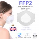 Mbuynow 5-Ply Protection Mask, 20 PCS Non-Individual Packing for Mens, Women and Adults, UK Stock