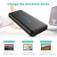 45W Power Bank 20000mah USB C, Mbuynow Laptop Battery Pack PD with Dual USB Ports Quick Charge Max. 3A/15V For iPhone X / XS / Max / XR / 10, Samsung Galaxy S9 / S8 and etc