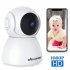 Wireless IP Camera, Home Security Surveillance, Mbuynow 1080P HD Wifi Indoor Camera with Night Vision Two-way Audio Motion Detection Pan/Tilt/Zoom Monitor for Baby/Elder/Pet
