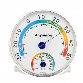 Mbuynow Termoigrometro Termometro e Igromentro Misuratore di Temperatura e Umidità per Interni ed Esterni