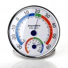Mbuynow Thermometer Innen Hygrometer Aussen Temperaturmessgerät mit Analog Durchmesser 13cm Luftfeuchtigkeitsmesser Raumklima Überwachung